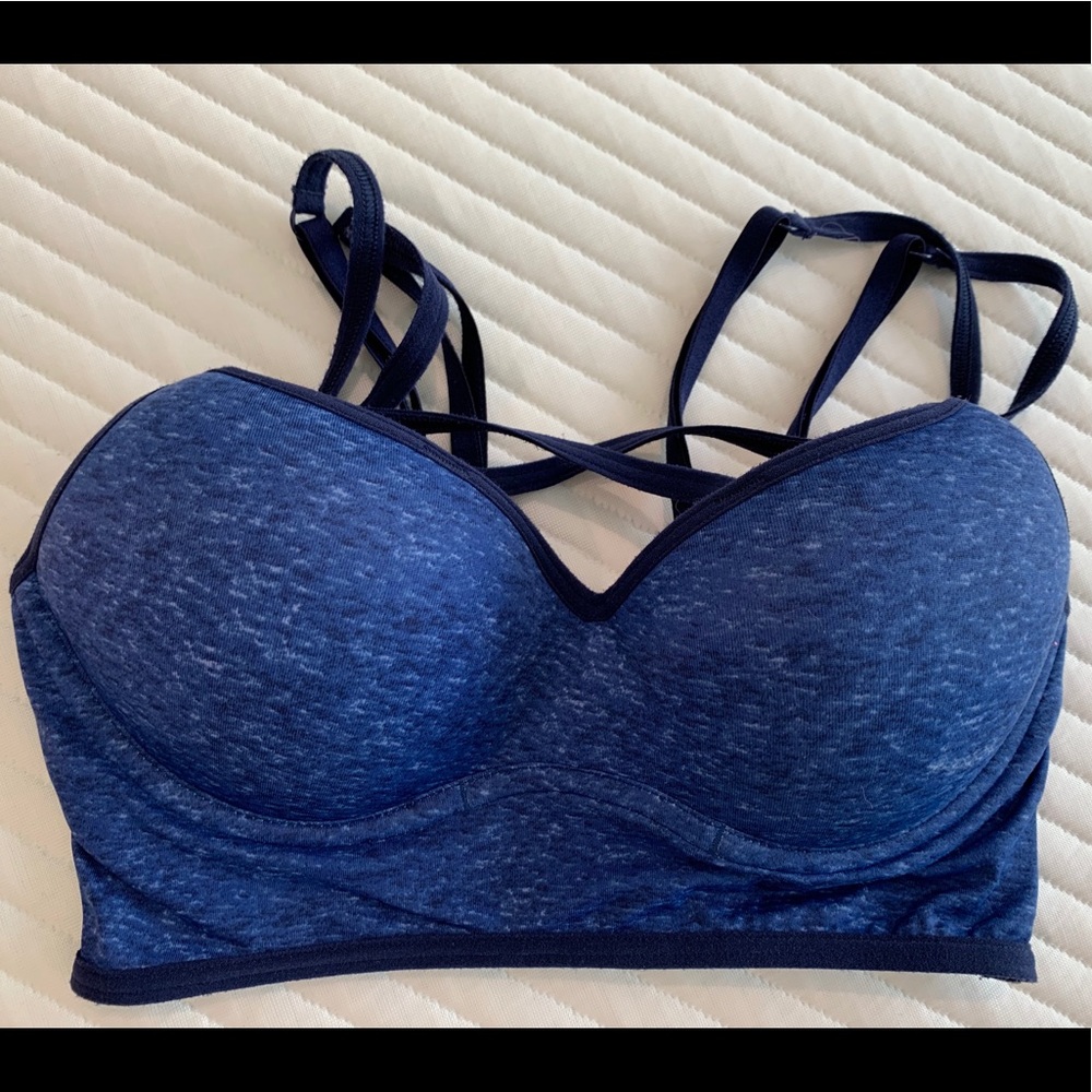 Cross-Front Sports Bralette